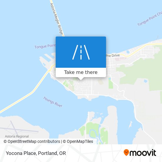 Yocona Place map