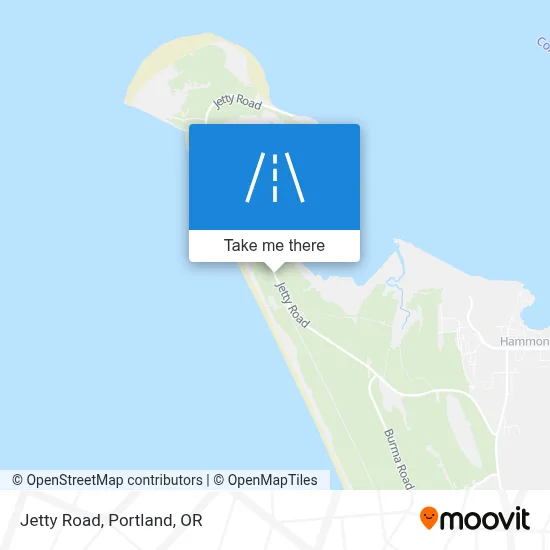 Jetty Road map