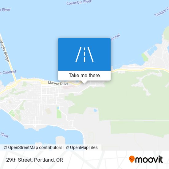 Mapa de 29th Street