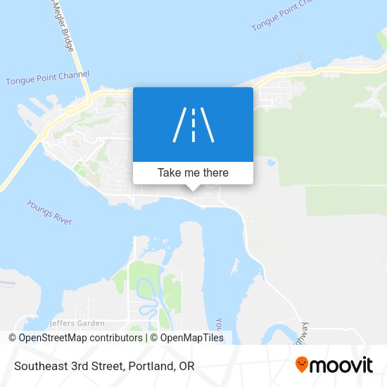 Mapa de Southeast 3rd Street