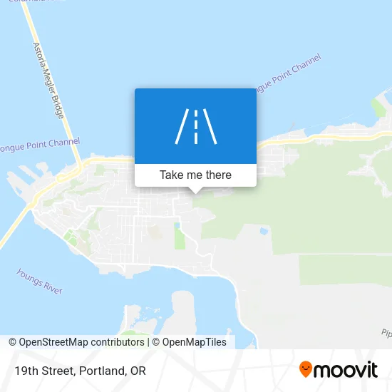 Mapa de 19th Street