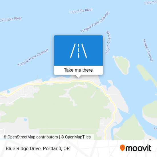 Mapa de Blue Ridge Drive