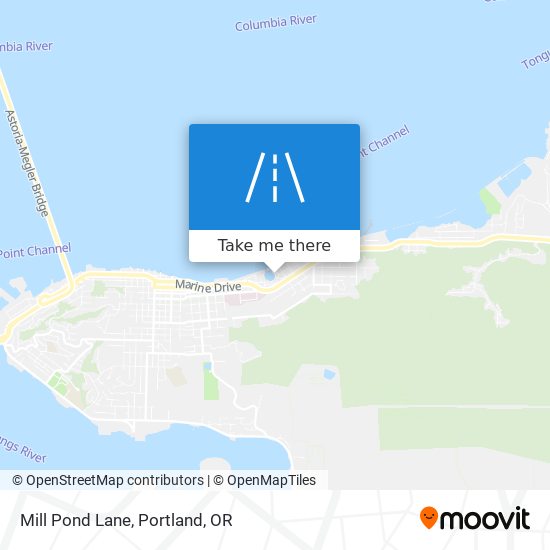 Mill Pond Lane map