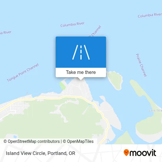 Island View Circle map