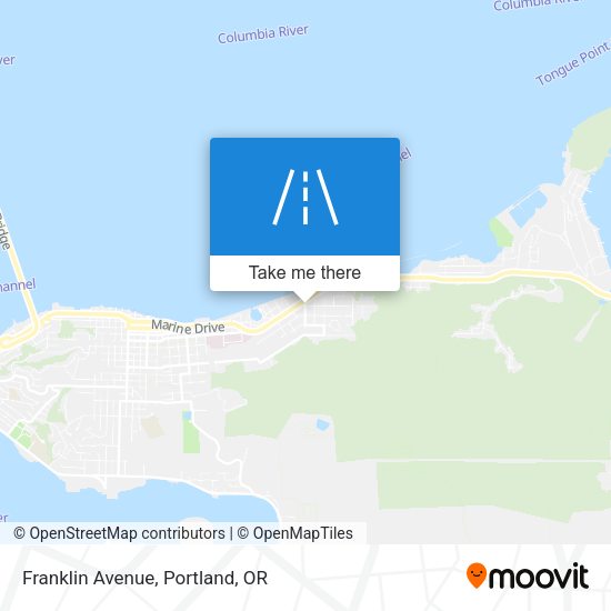 Mapa de Franklin Avenue