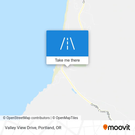 Valley View Drive map