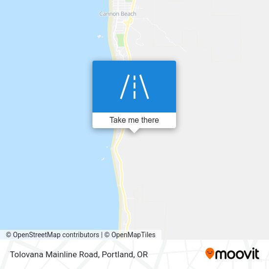 Tolovana Mainline Road map