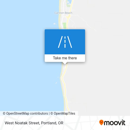 West Noatak Street map