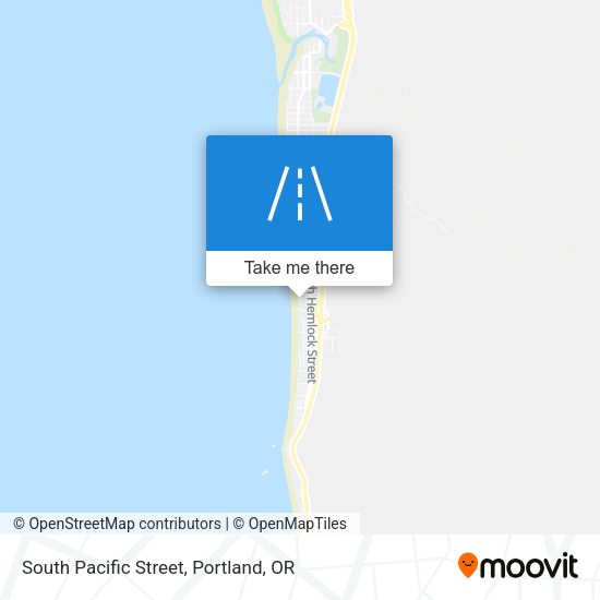 Mapa de South Pacific Street