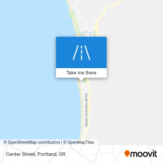 Center Street map