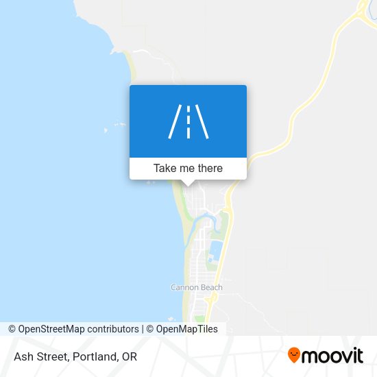 Mapa de Ash Street