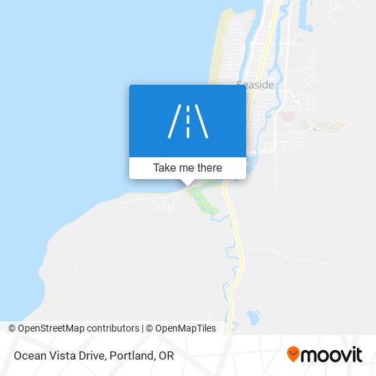 Ocean Vista Drive map