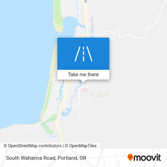 South Wahanna Road map