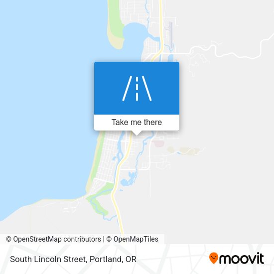 South Lincoln Street map