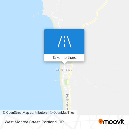 West Monroe Street map