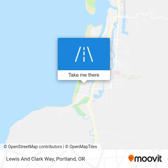 Lewis And Clark Way map