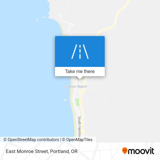 Mapa de East Monroe Street