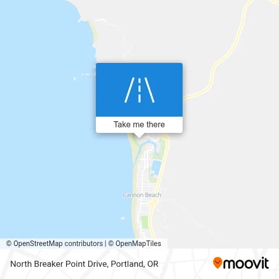 North Breaker Point Drive map
