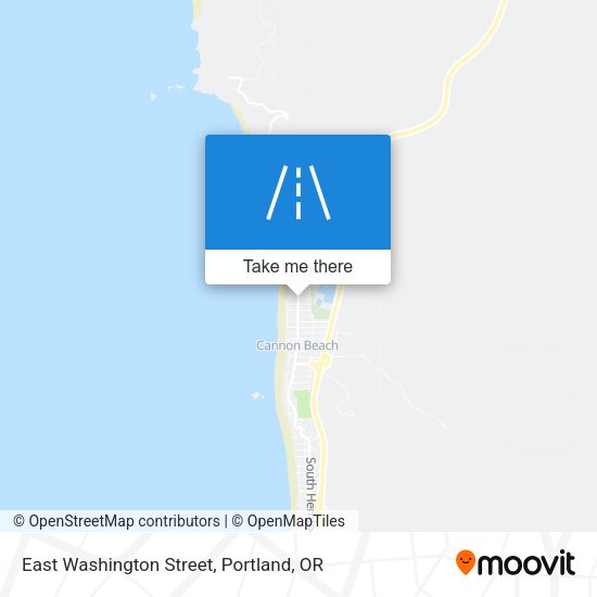 Mapa de East Washington Street