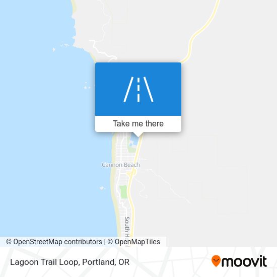 Lagoon Trail Loop map