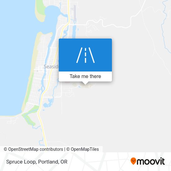 Mapa de Spruce Loop