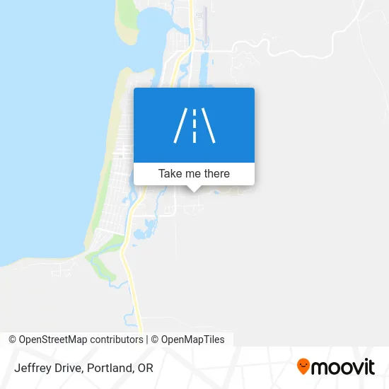 Jeffrey Drive map