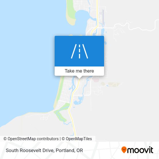 Mapa de South Roosevelt Drive