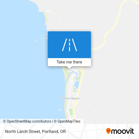 Mapa de North Larch Street