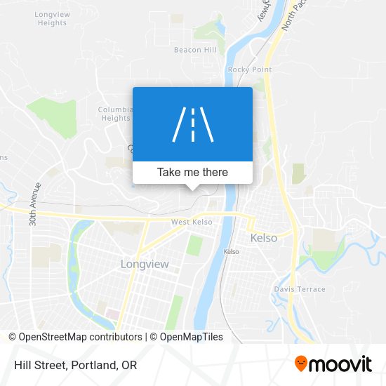 Mapa de Hill Street