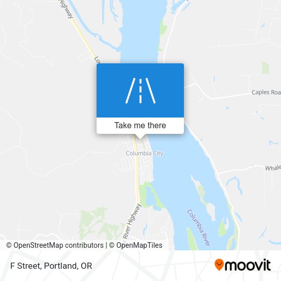Mapa de F Street