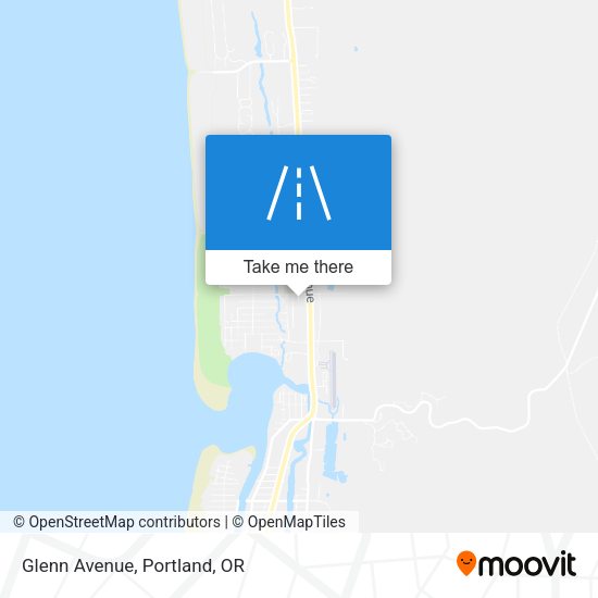 Mapa de Glenn Avenue