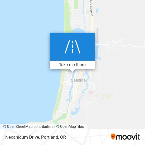 Necanicum Drive map