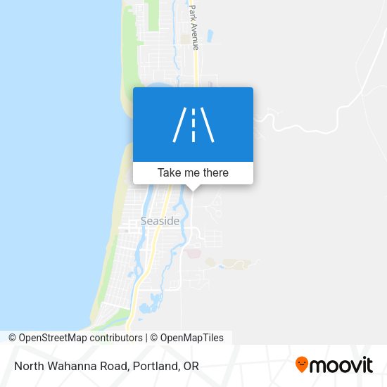 North Wahanna Road map