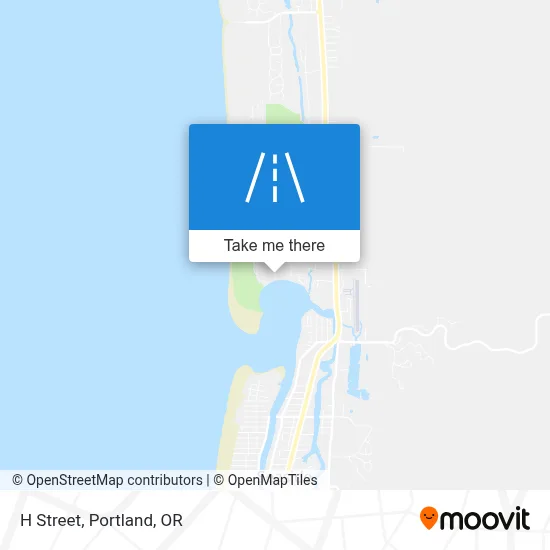 H Street map