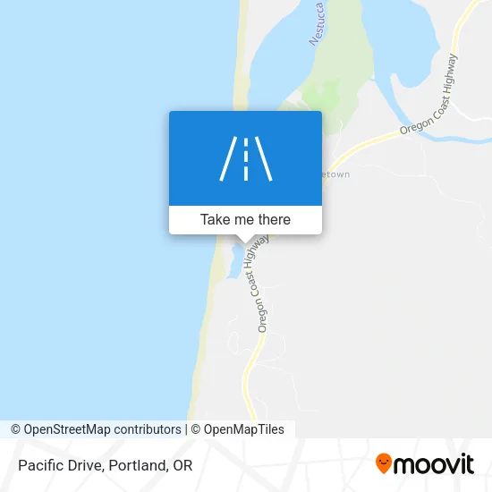 Pacific Drive map