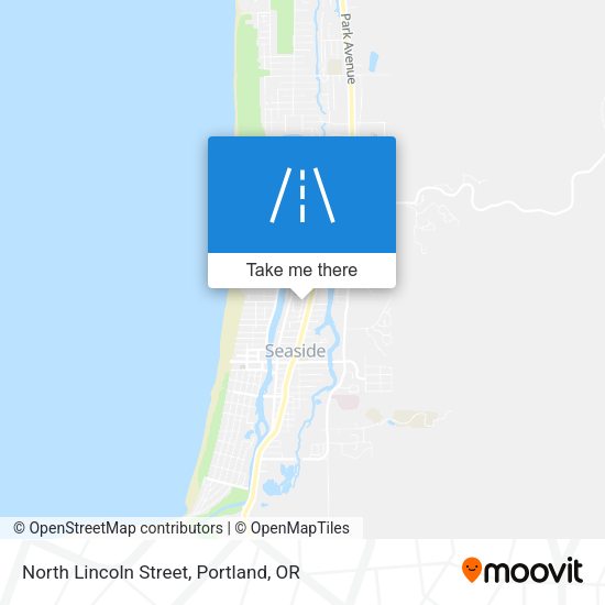 North Lincoln Street map