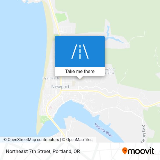 Mapa de Northeast 7th Street