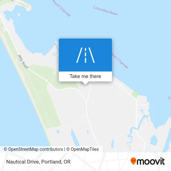 Nautical Drive map