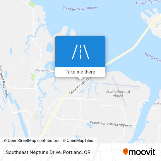 Mapa de Southeast Neptune Drive