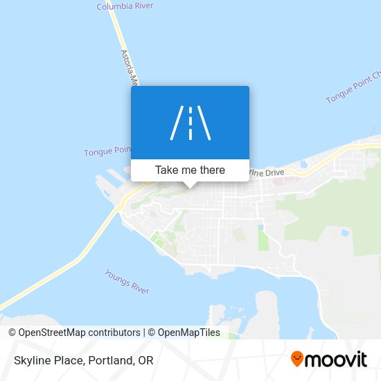 Mapa de Skyline Place