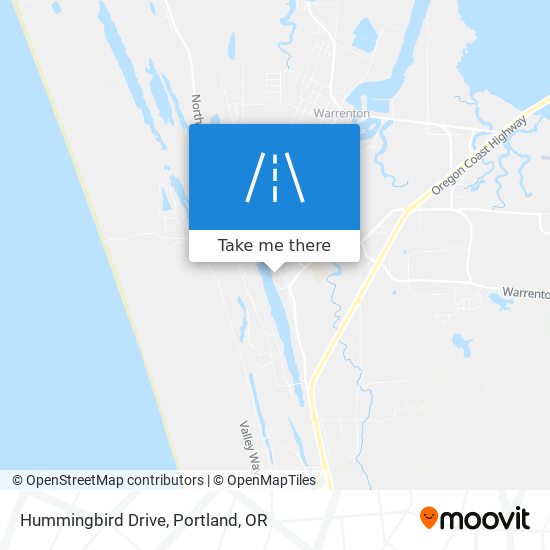 Hummingbird Drive map