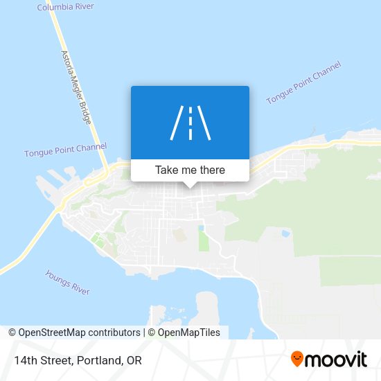 Mapa de 14th Street