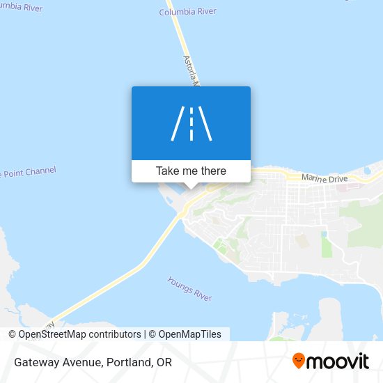 Mapa de Gateway Avenue