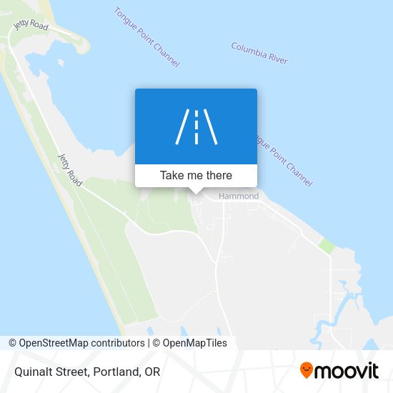 Mapa de Quinalt Street