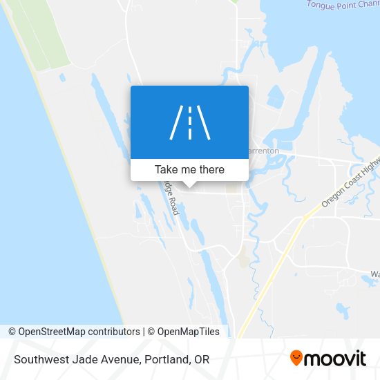 Southwest Jade Avenue map