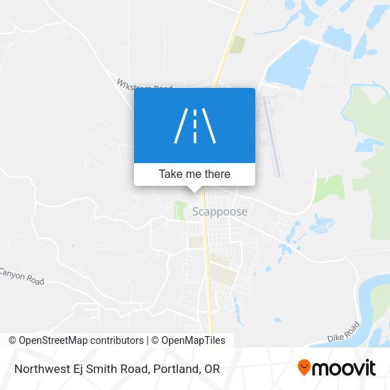 Northwest Ej Smith Road map