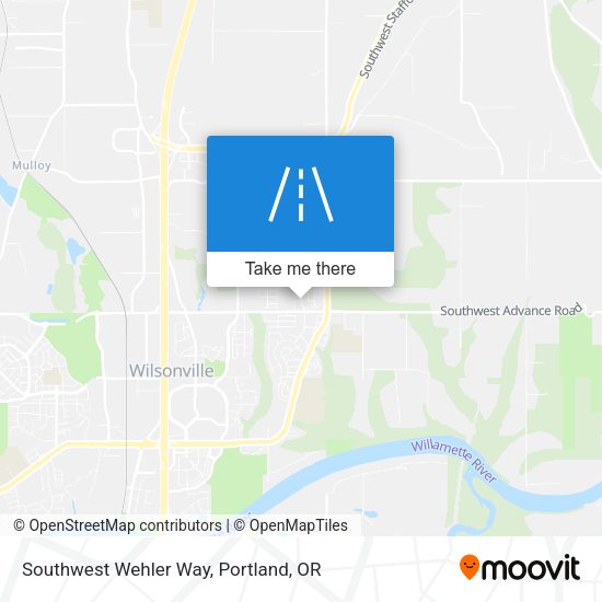 Southwest Wehler Way map
