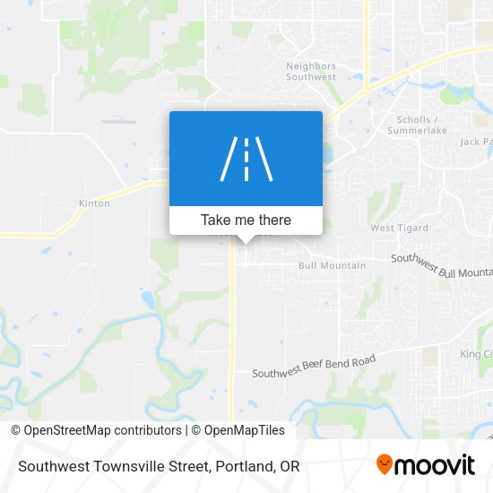 Mapa de Southwest Townsville Street