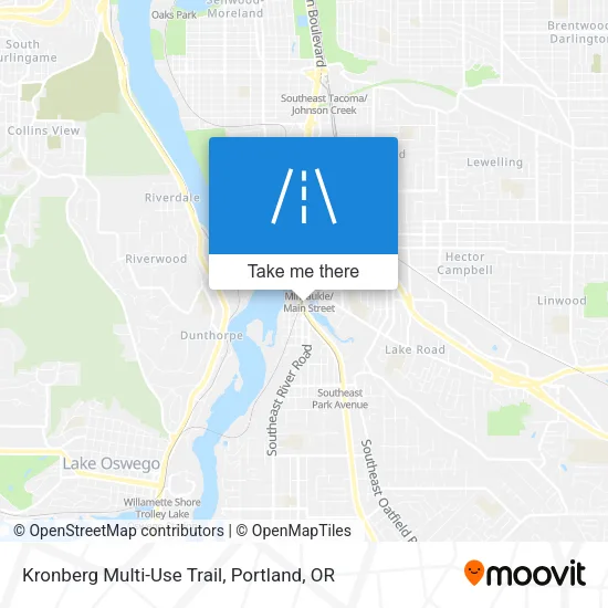 Kronberg Multi-Use Trail map