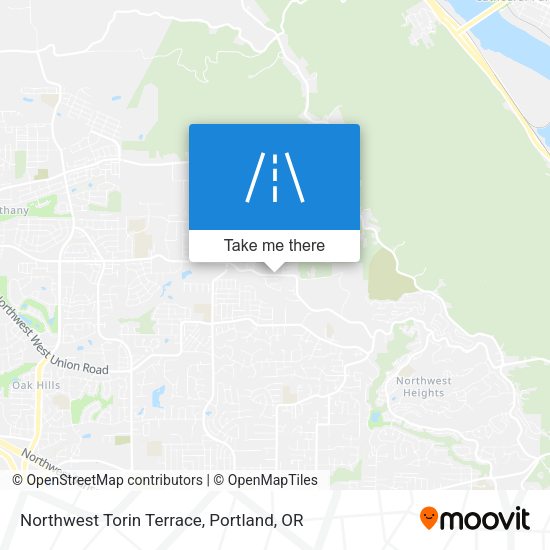 Northwest Torin Terrace map